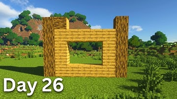 Building A House But Only Adding One Block A Day (Day 26)
