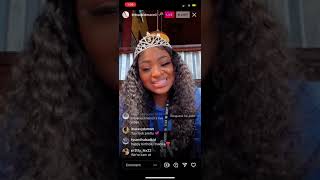 BadKidMacei Celebrating Her Birthday On Instagram Live  11/1/21