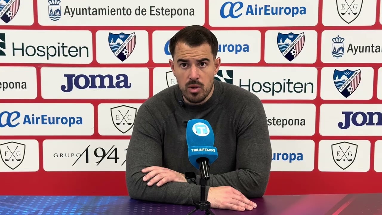 Manolo Sánchez - Estepona - Postpartido 