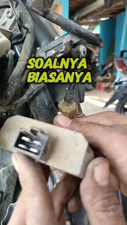 penyebab aki sering tekor di motor mio #shorts #mio