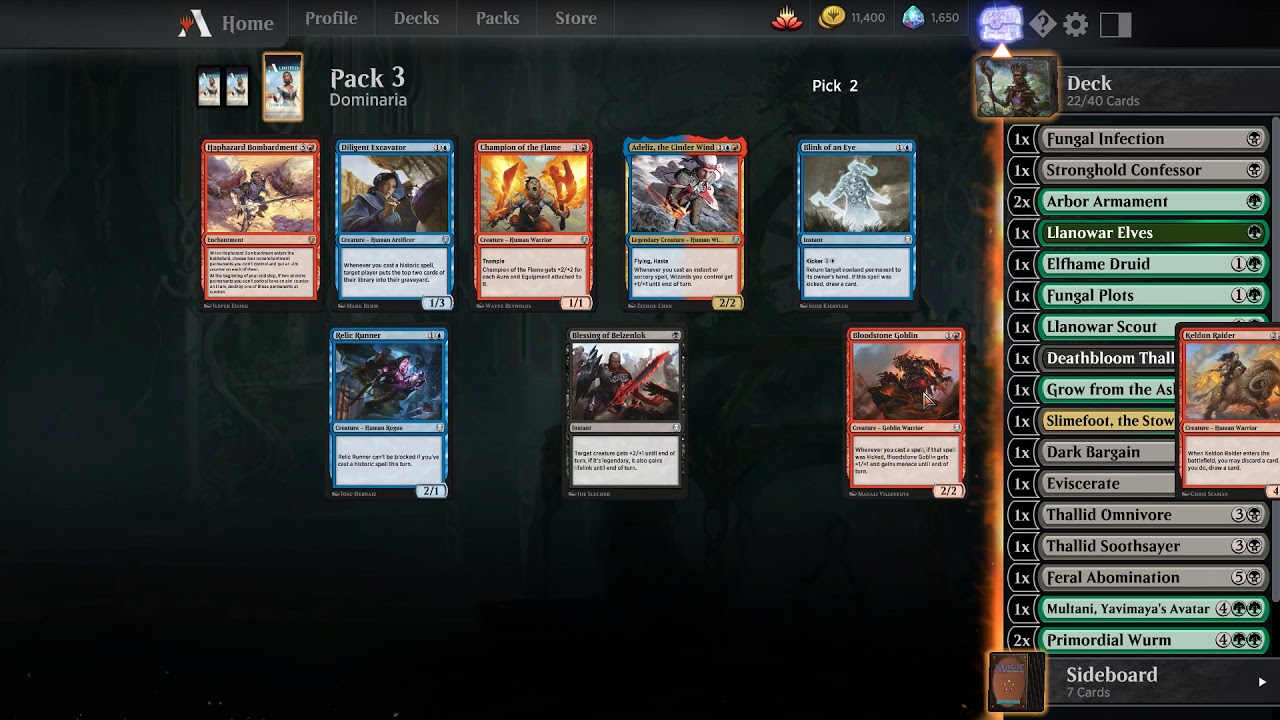 Magic Arena Ranked Draft Dominaria 2 YouTube
