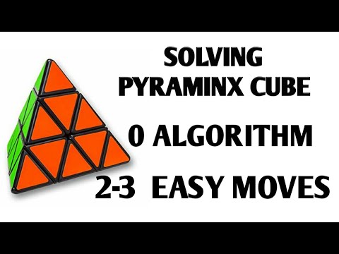 #Pyraminx, pyramid cube, how to solve a pyraminx, pyraminx tutorial, rubik&...