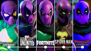 Evolution Of Prowler In Spider-Man Games 2007 - 2023