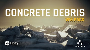 Concrete Debris - VFX Pack - Preview for Unity