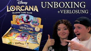 Disney Lorcana Die Tintenlande Booster Display Opening deutsch | Into the Inklands unboxing | Trader