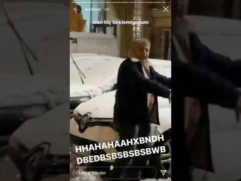 Babası reynmene kar topu fırlatıyor çok komik  (17 Ocak 2021)