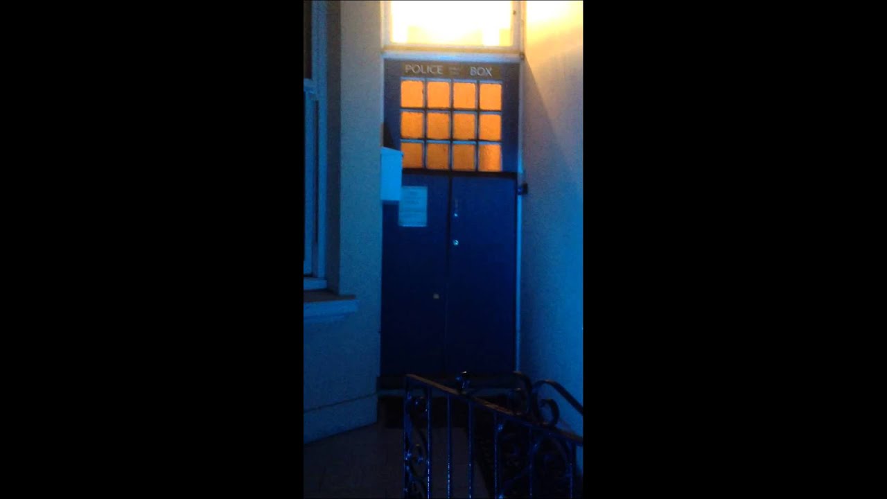 Tardis Front Door Plymouth Doctor Who Youtube