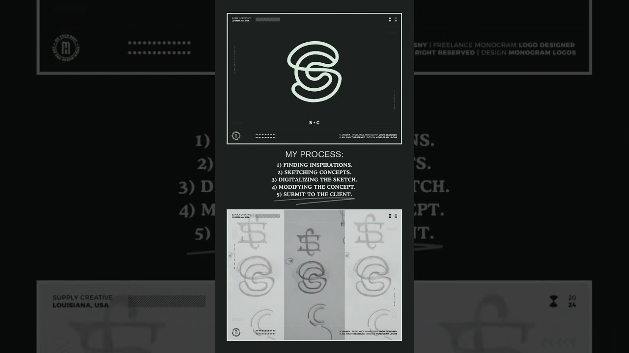 Design of SC Lettermark Logo | 