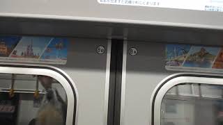 東京メトロ17000系17103編成　戸閉減圧機構式ドア閉