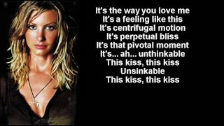 Faith Hill + This Kiss + Lyrics/HQ chords