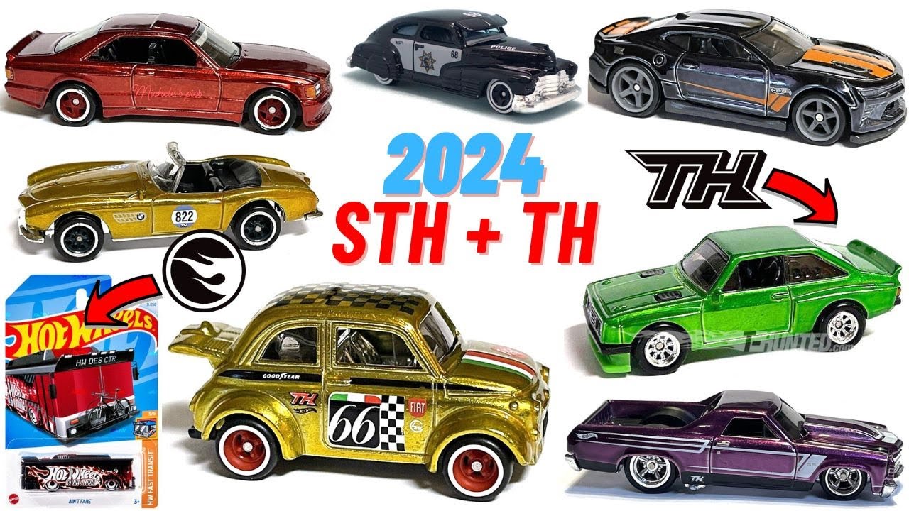 HOT WHEELS 2024 (UPER) TREASURE HUNT LIST SO FAR! SECRET DIECAST NEWS