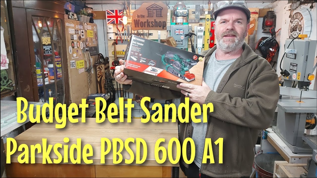 Belt Sander Review / Parkside PBSD 600 A1 - YouTube