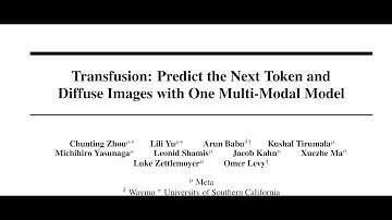 [QA] Transfusion: Predict the Next Token and Diffuse Images with One Multi-Modal Model