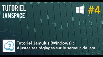 Tutoriel Jamulus #4: Ajuster ses réglages sur le serveur de jam (Windows)