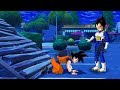 GOKU Y VEGETA EN FORTNITE - LA PRIMERA PARTIDA DE GOKU👻 - PARODIA ANIMADA  | FactyKilian