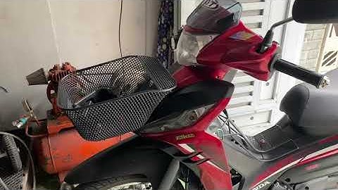 Lên rổ cho Wave Rsx đời mới - Zalo/Sdt:0939333278