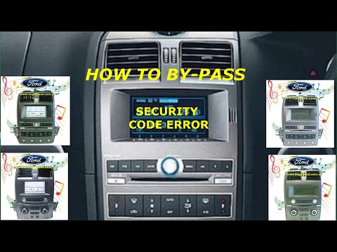 MCR #14​: HOW TO FIX AND REPAIR || BY PASS SECURITY ERROR IN FORD BA BF STEREO SYSTEM 2003-2007