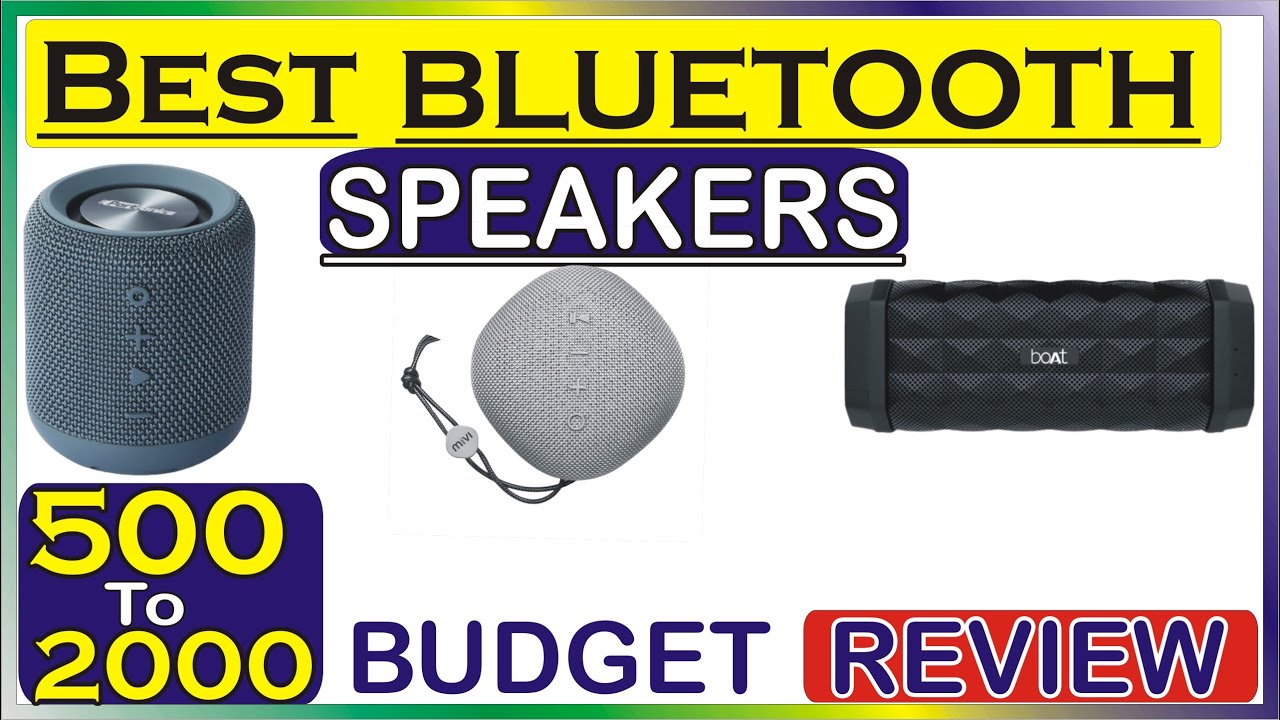 best bluetooth speakers under 12000