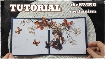 The most requested Tutorial. SWING POP-UP CARD DIY #cardcreations 