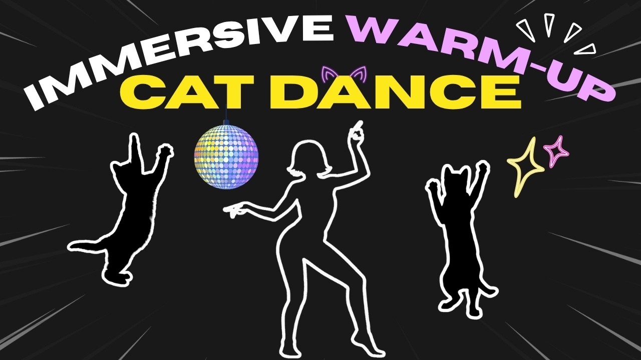 Code Dance Cat 4-min Fun Interactive Cat Dance Workout 🐾 | Levels 1-4 - YouTube