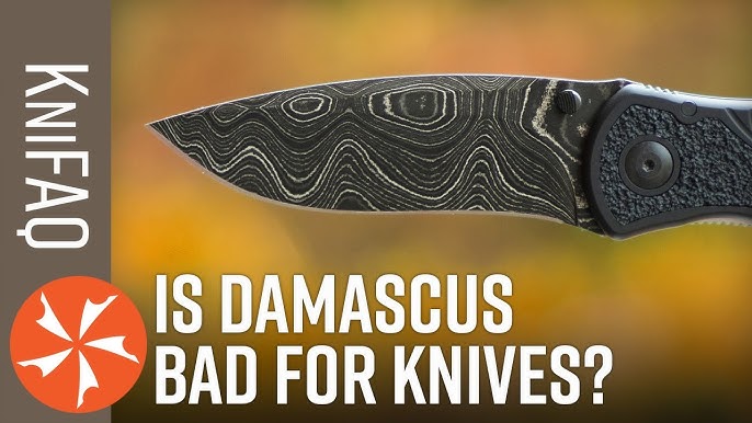 Real damascus steel knife: Separating fake from genuine