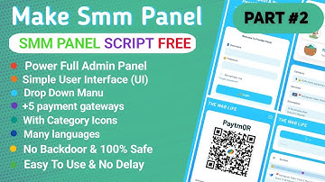 Smm Panel Kaise Banaye | How To Create Smm Wapsite | Smm Panel Script Free | The Wab Life Part #2