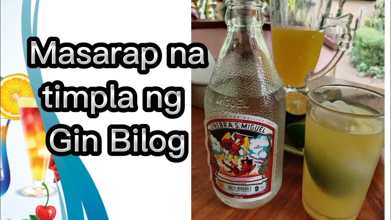Masarap na Timpla ng Gin Bilog inumingpinoy YouTube