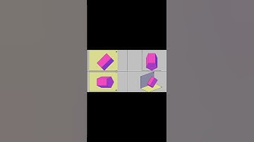 Projection of Pentagonal Prism - Resting with Base Corner #shortvideo #engineeringgraphics