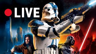 🔴LIVE Playing Starwars Battlefront 2 Classic Online - where is sci-fi uncensored?