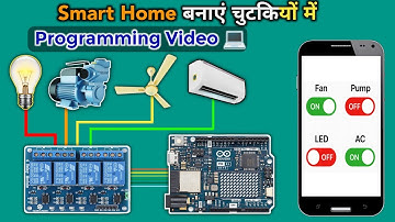 Programming of GDC | Home Automation System using Arduino | Arduino R4 WiFi Project