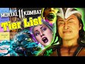 Mortal Kombat 11 Story Mode Tier List : Who SUCKS the most?