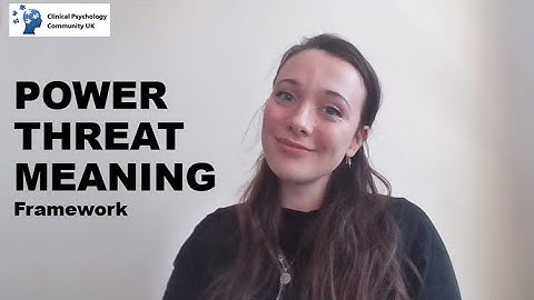 Power Threat Meaning Framework