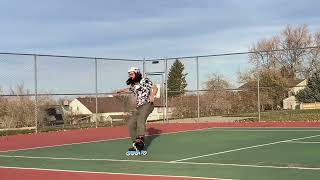 Flatland Practice 1 - Autumnal wizard skating on the Endless Arc frame
