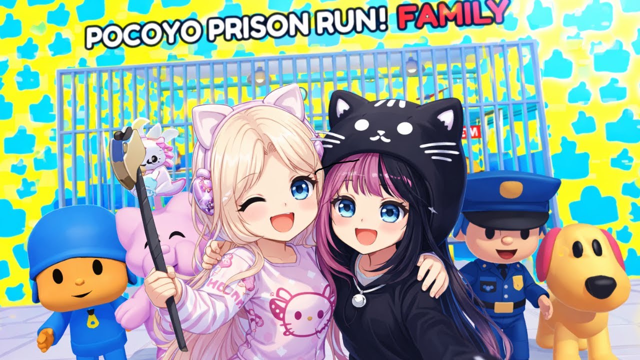 POCOYO PRISON RUN! 