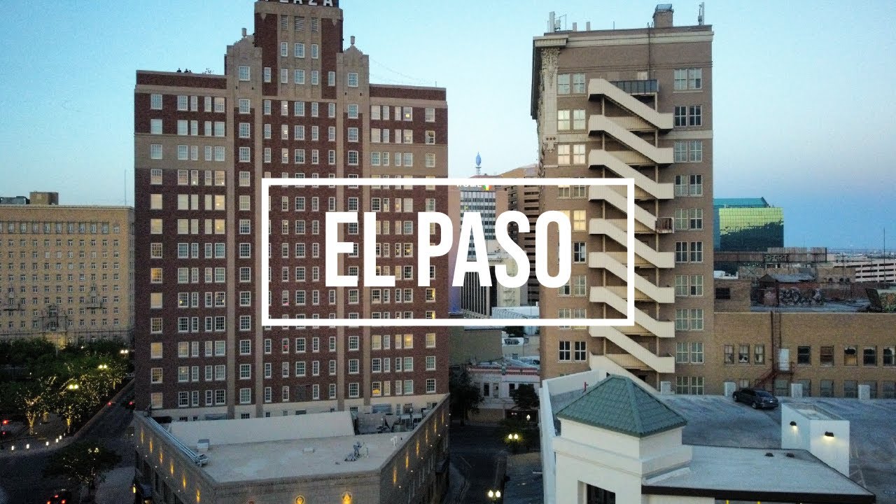 El Paso Tour By Drone [4K]