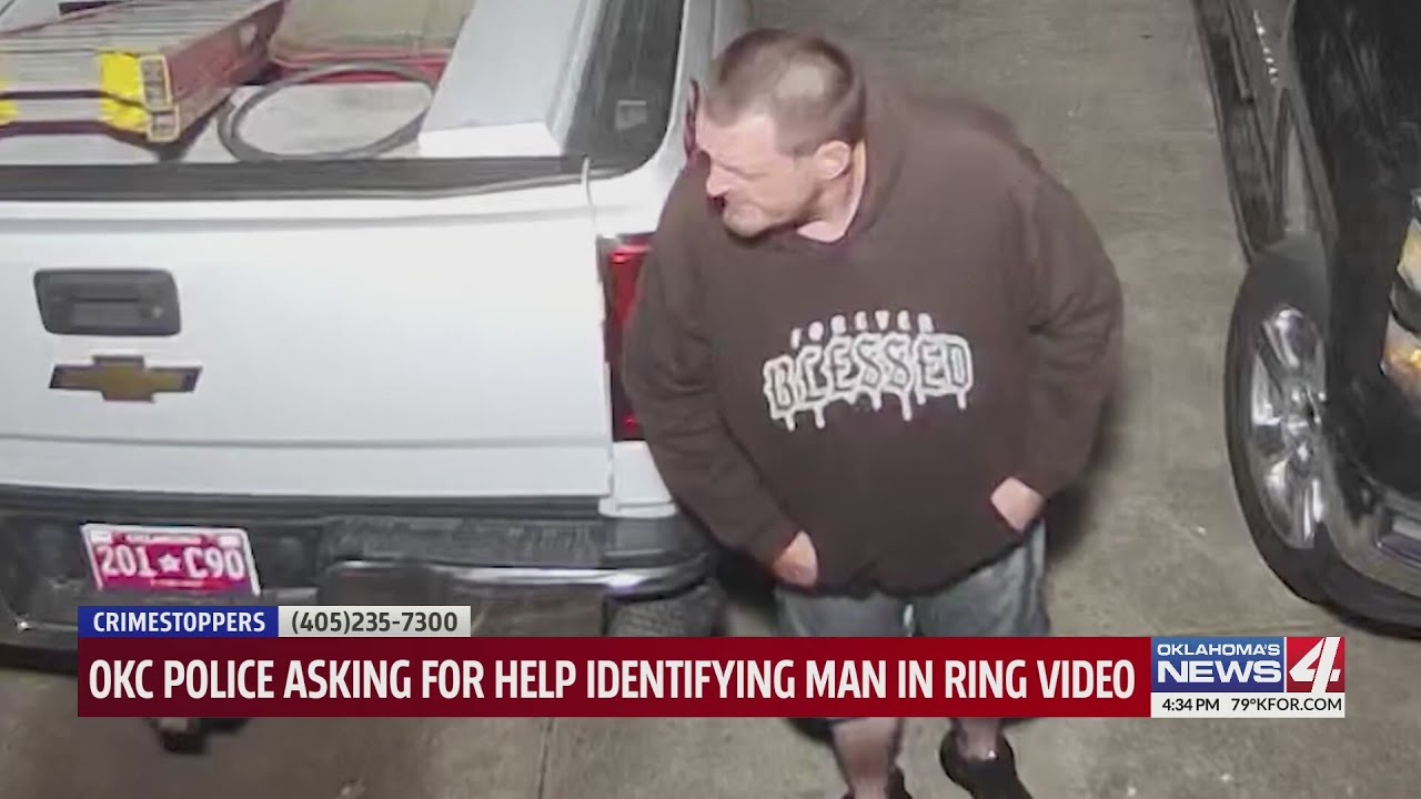 OKC Police asking for help identifying man in ring video - YouTube