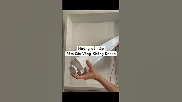 Hướng dẫn lắp rèm cầu vồng không khoan #remkhongkhoan