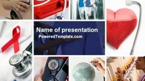 Medical Care PowerPoint Template by PoweredTemplate.com