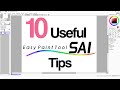 10 Useful PaintTool Sai Tips