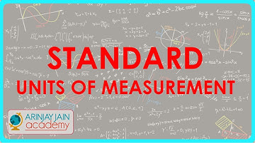 Standard units of measurement - Measurement - Physics - Science - Class 6/VI - ISCE,CBSE