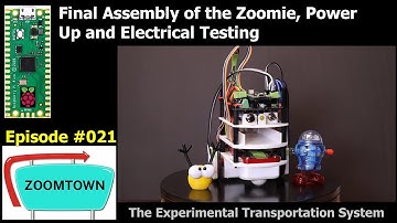 E021 Final Assembly of the Zoomie. the PICO controlled Autonomous Robot