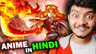 Anime with Official Hindi dub... You can *Legally* watch in India 😉