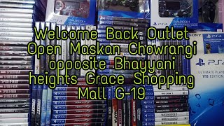 PGS GAMES WELCOME BACK OUTLET OPEN Maskan Chowrangi opp Bhayyani heights G-19 Grace Shopping Mall screenshot 5