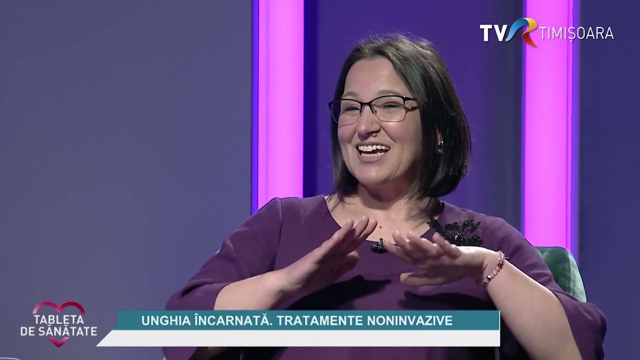 Unghia încarnată: tratamente noninvazive cu podologul Mirela Cinteză #TabletaDeSanatate