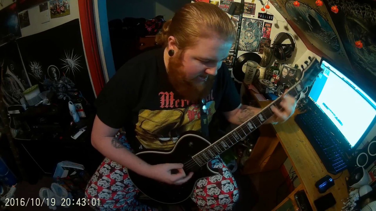 Akercocke - Enraptured by Evil (Guitar Cover)