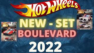HOT WHEELS BOULEVARD 2022 - NEW SET