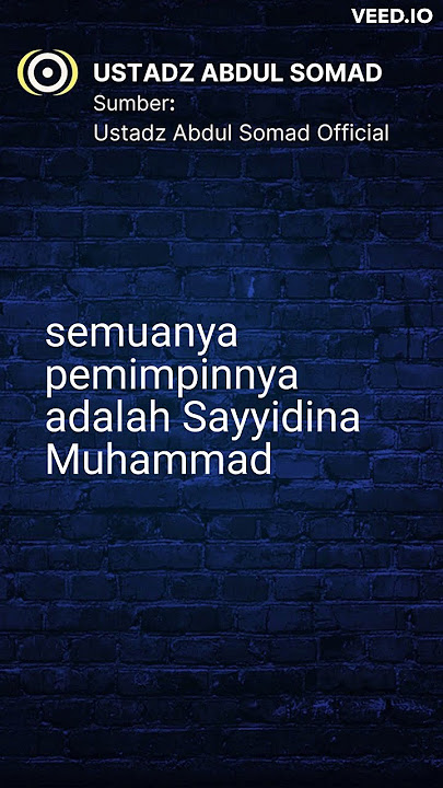 Pemimpin Kita di Surga #34 | Ustadz Abdul Somad