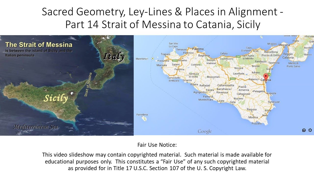 Sacred Geometry, Ley Lines & Places in Alignment - Part 14 Strait of ...