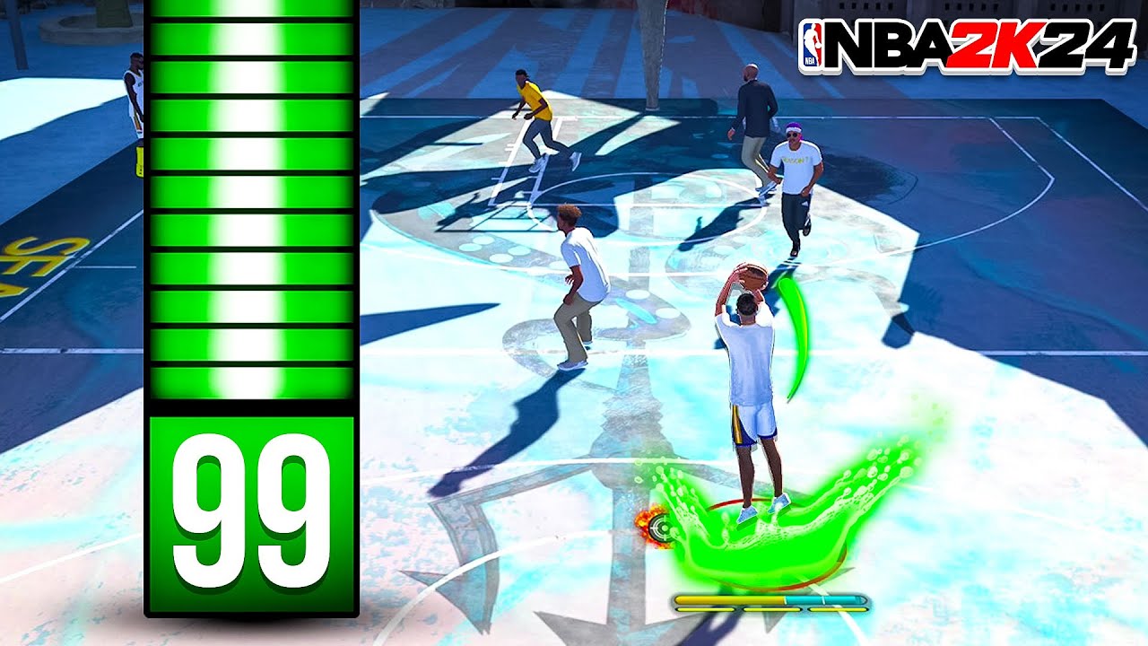 The POWER of a 99 3 POINT RATING in NBA 2K24... - YouTube