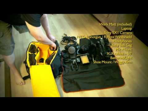 KATA Pro-V 610 PL Camera Backpack Demo - Chad Johnson